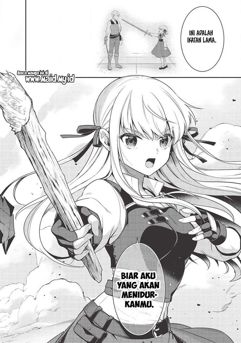 Eiyu-Oh, Bu wo Kiwameru Tame Tensei Su, Soshite, Sekai Saikyou no Minarai Kisi Chapter 09 Bahasa Indonesia